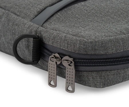 Сумка для ноутбука 14.5" Digma N-370 серый/черный полиэстер (N370GBK)