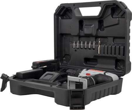 Дрель-шуруповерт Ресанта ДА-20-2ЛК аккум. патрон:быстрозажимной (кейс в комплекте) (75/14/11)