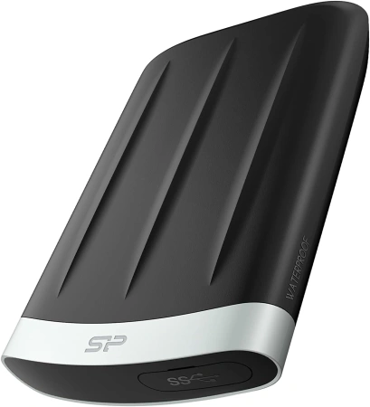 Жесткий диск Silicon Power USB3.0 1TB SP010TBPHD65BS3G A65B Armor 1.8" черный