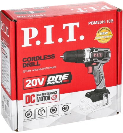 Дрель-шуруповерт P.I.T. PBM20H-10B аккум. патрон:быстрозажимной