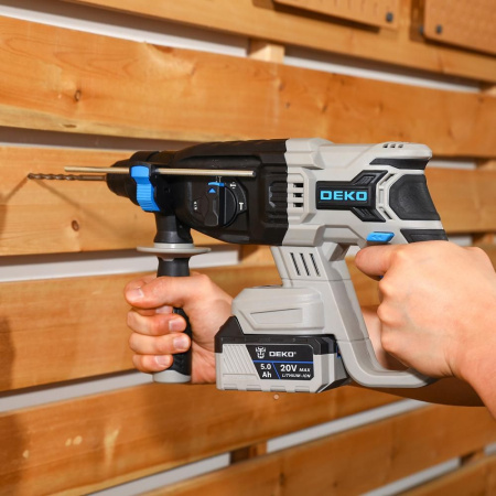 Перфоратор Deko DKCH20FU-Li патрон:SDS-plus уд.:3Дж аккум. (кейс в комплекте)