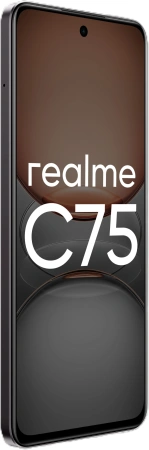 Смартфон Realme RMX3941 C75 128Gb 8Gb черный моноблок 3G 4G 2Sim 6.72" 1080x2400 Android 14 50Mpix 802.11 a/b/g/n/ac NFC GPS GSM900/1800 GSM1900 TouchSc microSD