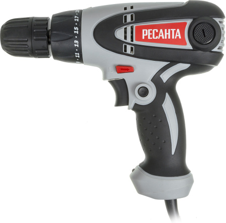 Дрель-шуруповерт Ресанта СШ-550-1 550Вт патрон:быстрозажимной (75/16/2)