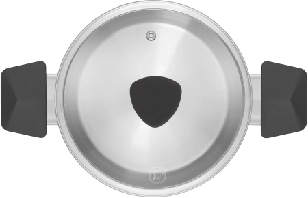 Кастрюля Rondell Strike RDS-715 4.8л. d=24см (с крышкой) стальной