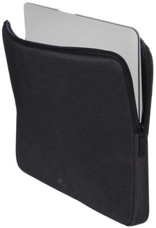 Чехол для ноутбука 14" Riva 7704 черный полиэстер