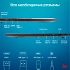 Ноутбук IRU Strato 15ALI Core i5 1240P 16Gb SSD512Gb Intel Iris Xe graphics 15.6" IPS FHD (1920x1080) Windows 11 Professional Multi Language 64 black WiFi BT Cam 6000mAh (2059124)