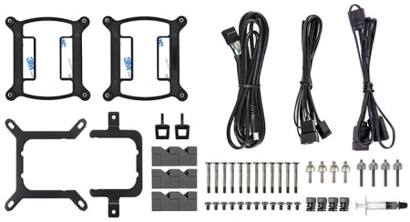 Система водяного охлаждения Thermaltake TH420 V2 Ultra ARGB Soc-AM5/AM4/1200/1700/1851 черный 4-pin 34.7dB Al+Cu LCD Ret (CL-W386-PL14SW-A)