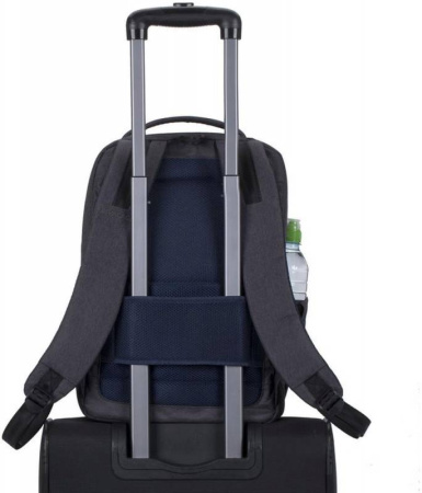 Рюкзак для ноутбука 16" Riva 7765 черный полиэстер