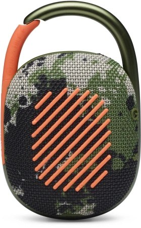 Колонка порт. JBL Clip 4 камуфляж 5W 1.0 BT 15м 500mAh (JBLCLIP4SQUAD)
