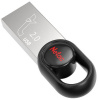 Флеш Диск Netac 16Gb UM2 NT03UM2N-016G-20BK USB2.0 серебристый/черный