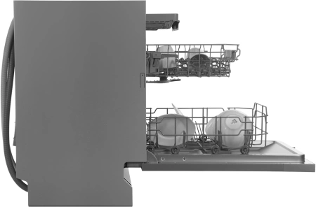 Посудомоечная машина встраив. Hyundai HBD 474 2100Вт узкая серебристый