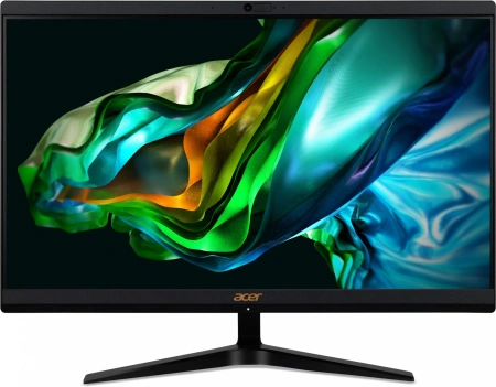 Моноблок Acer Aspire C22-1800 21.5" Full HD i5 1334U (1.3) 8Gb SSD512Gb Iris Xe CR Eshell GbitEth WiFi BT 65W клавиатура мышь Cam черный 1920x1080