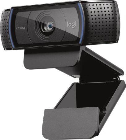 Камера Web Logitech HD Pro C920 черный 3Mpix (1920x1080) USB2.0 с микрофоном (960-001062)
