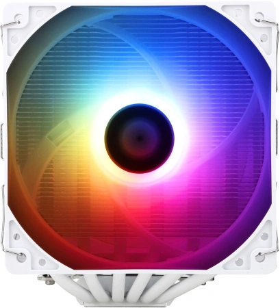 Устройство охлаждения(кулер) Thermalright Peerless Assassin 120 SE ARGB Soc-AM5/AM4/1200/1700/1851 белый 4-pin 25.6dB Al+Cu 730gr Ret (PA120-SE-WH-ARGB)