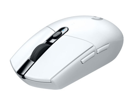 Мышь Logitech G305 Lightspeed белый оптическая 12000dpi беспров. USB 5but (910-005292)