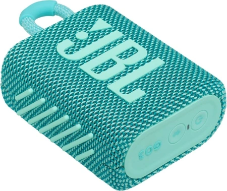 Колонка порт. JBL GO 3 бирюзовый 4.2W 1.0 BT (JBLGO3TEAL)