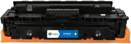 Картридж лазерный G&G GG-W2032A 415A (есть ограничения по прошивке) желтый (2100стр.) для HP LJ M454/MFP M479