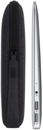 Чехол для ноутбука 14" Riva 7704 черный полиэстер