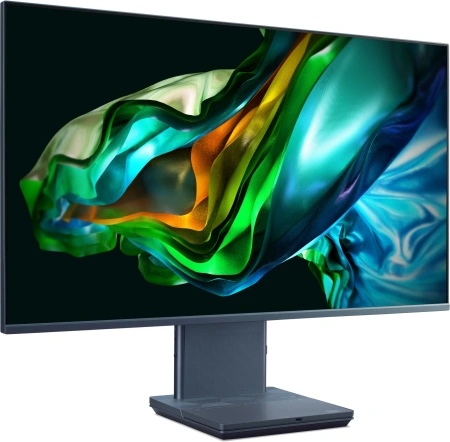 Моноблок Acer Aspire S32-1856 31.5" WQHD i7 1360P (2.2) 16Gb SSD1Tb Iris Xe CR Windows 11 Professional GbitEth WiFi BT 180W клавиатура мышь Cam серый 2560x1440