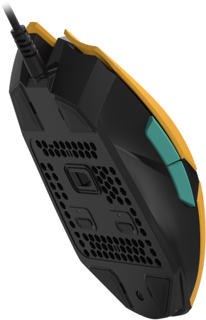 Мышь A4Tech Bloody W63 Max Renegade желтый/рисунок оптическая (120000dpi) USB