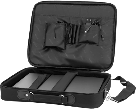 Сумка для ноутбука 15.6" Digma HC-211 черный/красный полиэстер (HC211BKR)