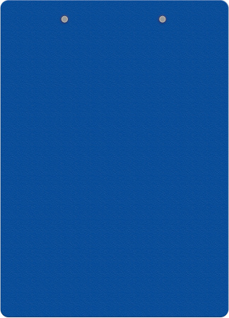 Папка-планшет Buro -PD6003/BLUE A4 пластик 1мм синий