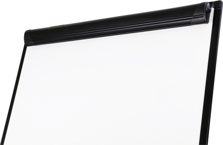 Флипчарт Deli EV130 лак 75x106.7см на роликах белый/черный