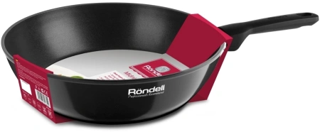 Сковорода Rondell Midnight RDA-1237 круглая 24см покрытие: Xylan Plus ручка несъемная (без крышки) черный