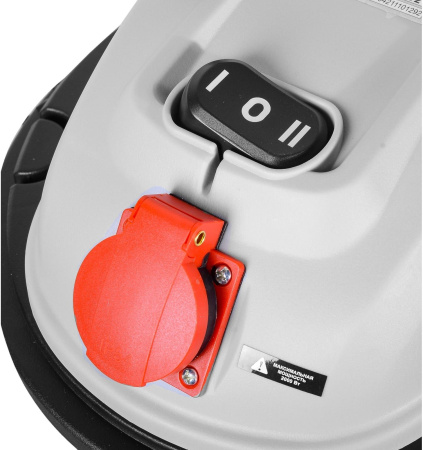 Строительный пылесос Ресанта ПС-1500/30 1500Вт (уборка: сухая/влажная) серебристый