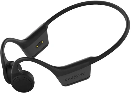 Гарнитура накладные Creative Outlier Free Mini черный беспроводные bluetooth шейный обод (51EF1130AA000)