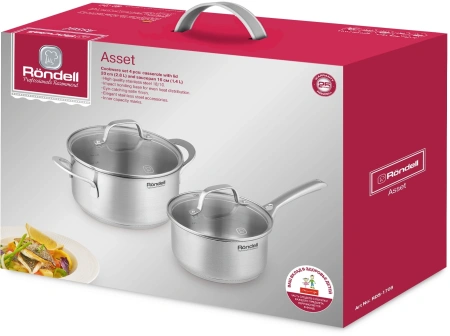 Набор посуды Rondell Asset RDS-1708 4 предмета
