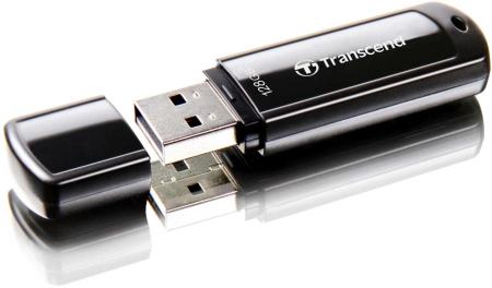 Флеш Диск Transcend 128Gb Jetflash 700 TS128GJF700 USB3.0 черный