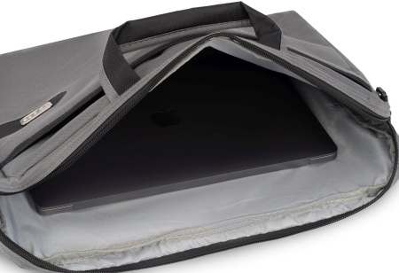 Сумка для ноутбука 15.6" PC Pet 600D серый нейлон (PCP-A1215GY)