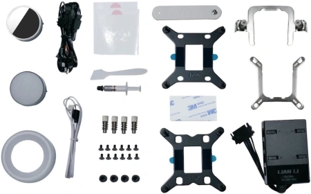 Система водяного охлаждения Lian-Li Galahad II Trinity 360 SL-INF ARGB Soc-AM5/AM4/1200/1700/1851 белый 4-pin 29dB Al+Cu 280W Ret (G89.GA2T36INW.00)