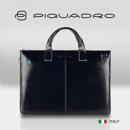 Сумка для ноутбука Piquadro Blue Square CA4021B2/BLU2 синий натур.кожа