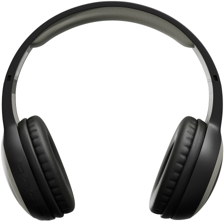 Гарнитура накладные Digma BT-15 черный/серый беспроводные bluetooth оголовье (BT-15BG)