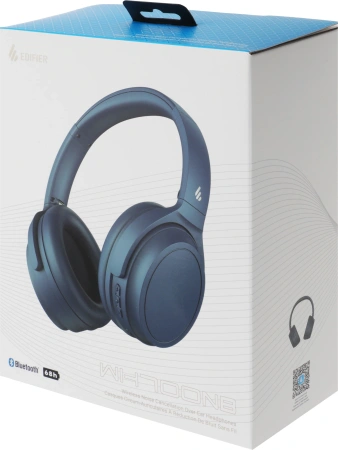 Гарнитура мониторные Edifier WH700NB т.голубой беспроводные bluetooth