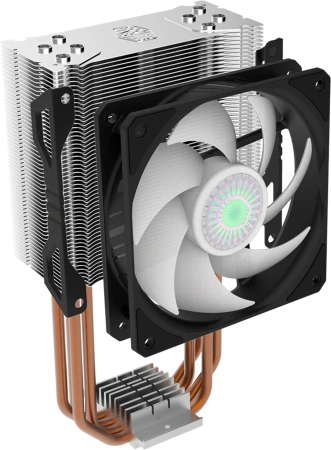 Устройство охлаждения(кулер) Cooler Master Hyper 212 ARGB ARGB Soc-AM5/AM4/1200/1700/1851 черный 4-pin 9-31dB Al+Cu 150W 465gr Ret (RR-2V2L-18PA-R1)