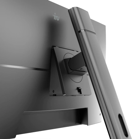 Моноблок IRU Tactio 23.8" Full HD i5 12450H (2) 16Gb SSD512Gb без ОС GbitEth WiFi BT 90W Cam черный 1920x1080