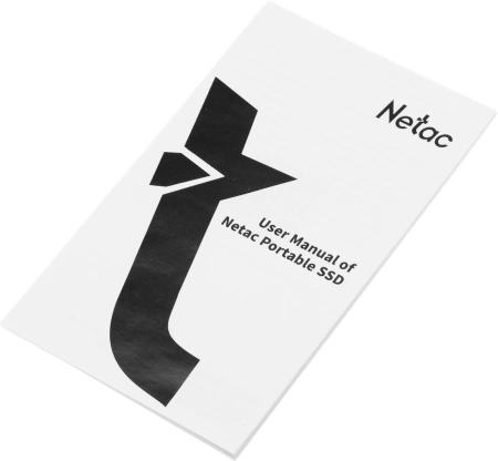 Накопитель SSD Netac USB-C 1Tb NT01ZX-001T-32BK ZX 1.8" черный