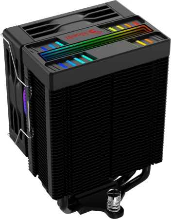 Устройство охлаждения(кулер) Bloody BD-AC150-ARGB1 ARGB Soc-AM5/AM4/1151/1200/2066/1700 черный 4-pin 11-23dB Al+Cu LCD 150W 365gr Ret (BD-AC150-ARGB1-BK)