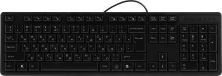 Клавиатура + мышь A4Tech KR-3330 клав:черный мышь:черный USB