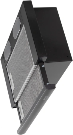 Вытяжка встраиваемая Elikor Интегра 50П-400-В2Л черный управление: кнопочное (1 мотор)