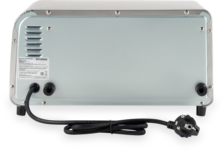 Мини-печь Hyundai MIO-HY071 9л. 800Вт серебристый/черный