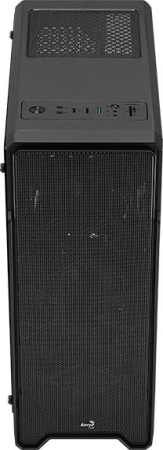 Корпус Aerocool Ore Saturn FRGB-G-BK-v1 черный без БП ATX 3x120mm 2xUSB2.0 1xUSB3.0 audio bott PSU