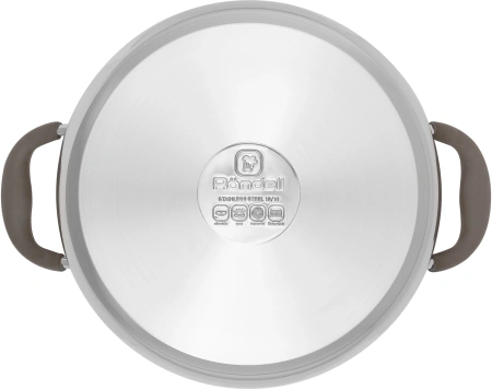 Кастрюля Rondell Konzept RDS-1230 6л. d=22см (с крышкой) стальной