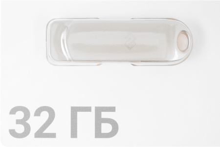 Флеш Диск Digma 32Gb DRIVE3 DGFUM032A30SR USB3.0 серебристый