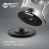 Чайник электрический Redmond KG221 1.5л. 2200Вт серебристый матовый корпус: стекло/сталь