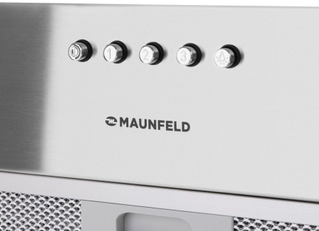 Вытяжка встраиваемая Maunfeld Crosby Power 50 нержавеющая сталь управление: кнопочное (1 мотор)