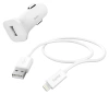 Автомобильное зар./устр. Hama H-183291 1A для Apple кабель Apple Lightning белый (00183291)
